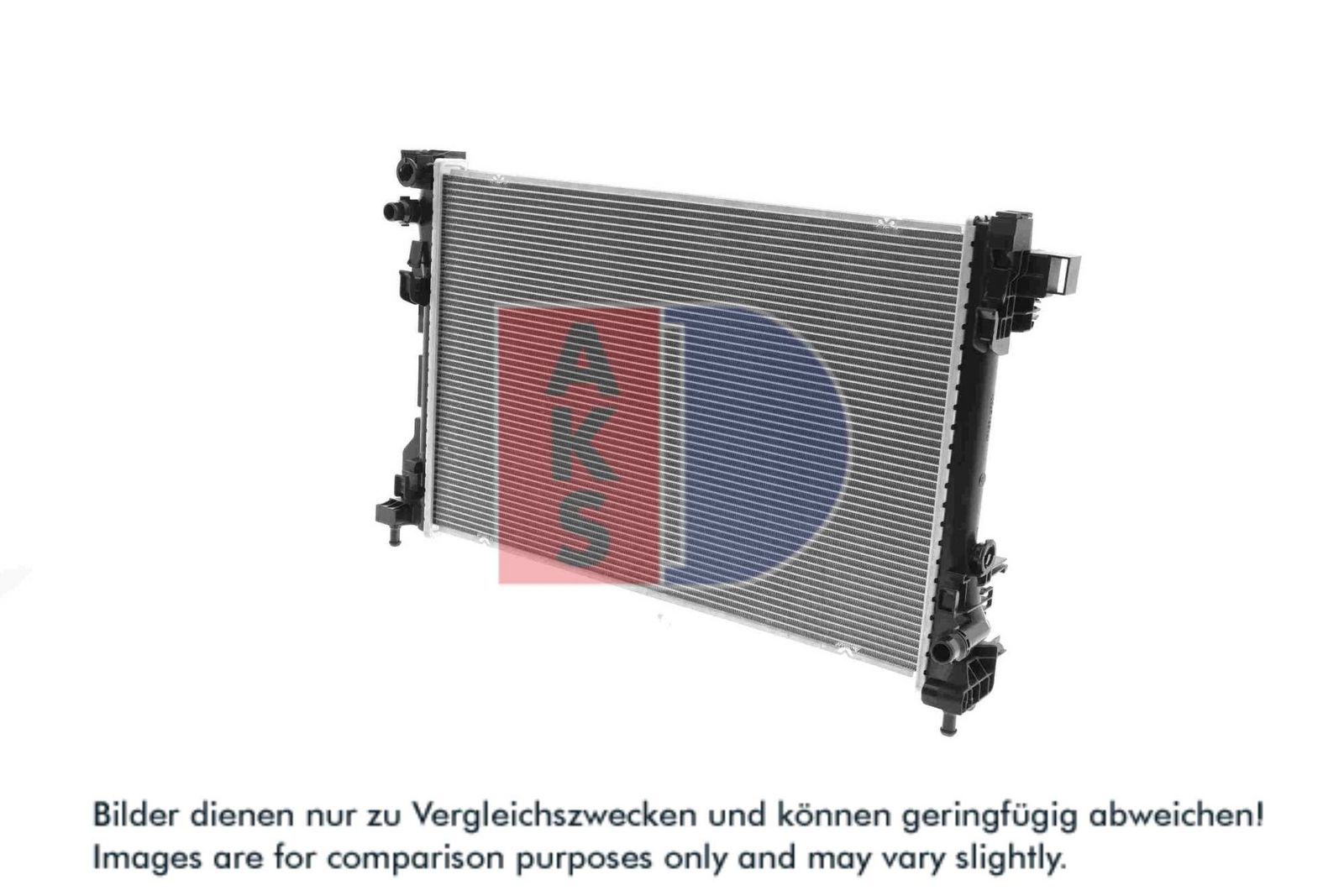 AKS DASIS 080018N - Kühler, Motorkühlung