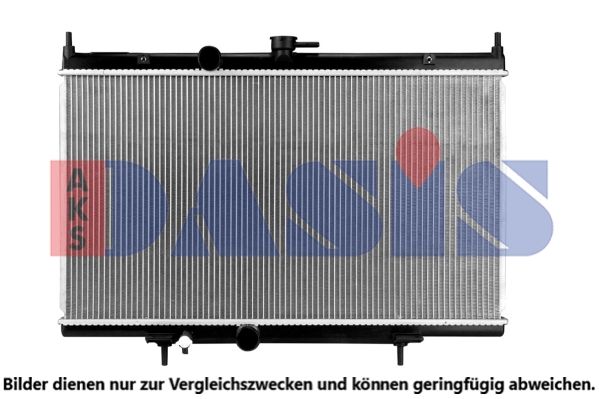 AKS DASIS 070013N - Kühler, Motorkühlung
