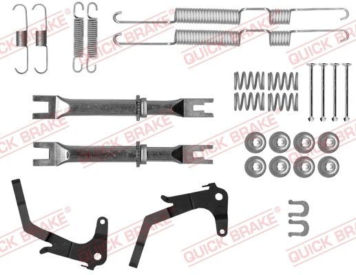 QUICK BRAKE 105-0074S - Zubehörsatz, Bremsbacken