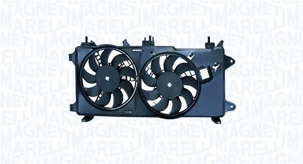 MAGNETI MARELLI 069422718010 - Lüfter, Motorkühlung