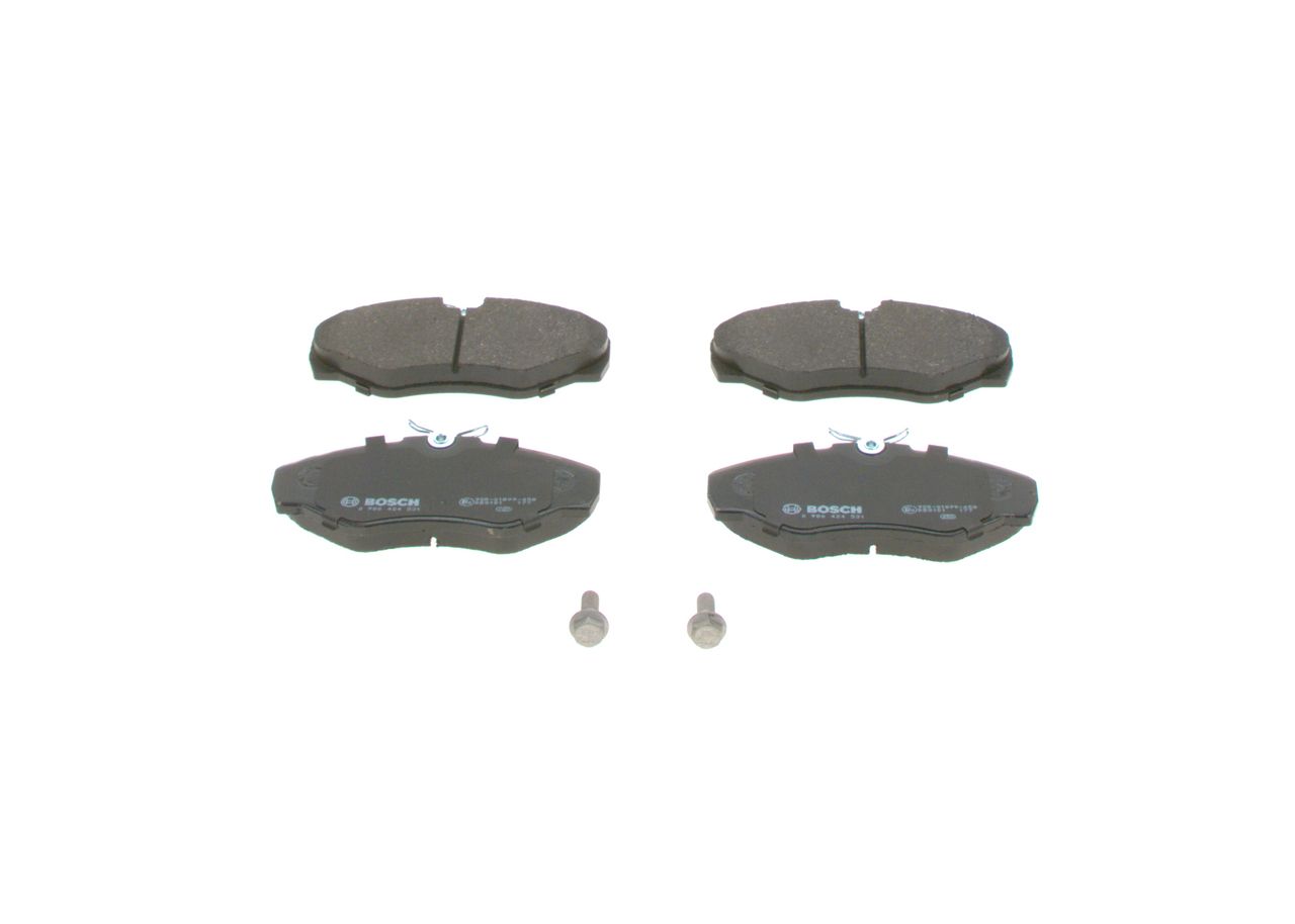 BOSCH 0 986 424 531 - Bremsbelagsatz, Scheibenbremse