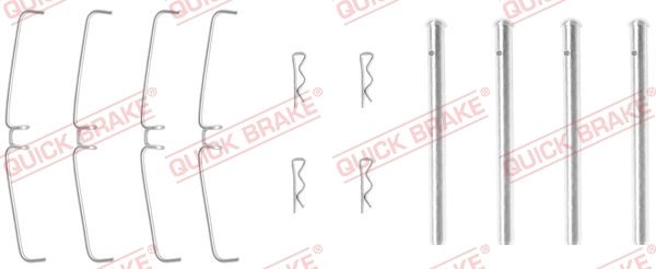 QUICK BRAKE 109-0965 - Zubehörsatz, Scheibenbremsbelag