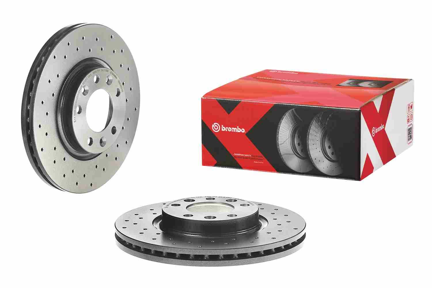 BREMBO 09.8303.1X - Bremsscheibe