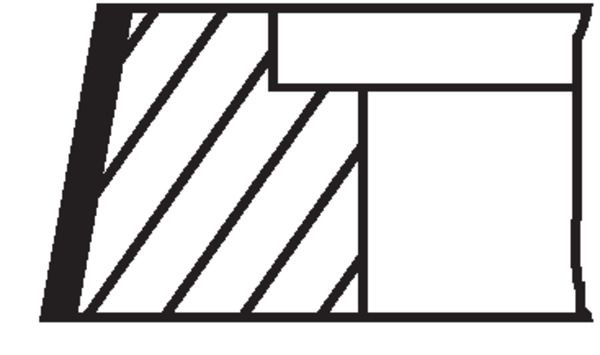 MAHLE 002 52 N0 - Kolbenringsatz
