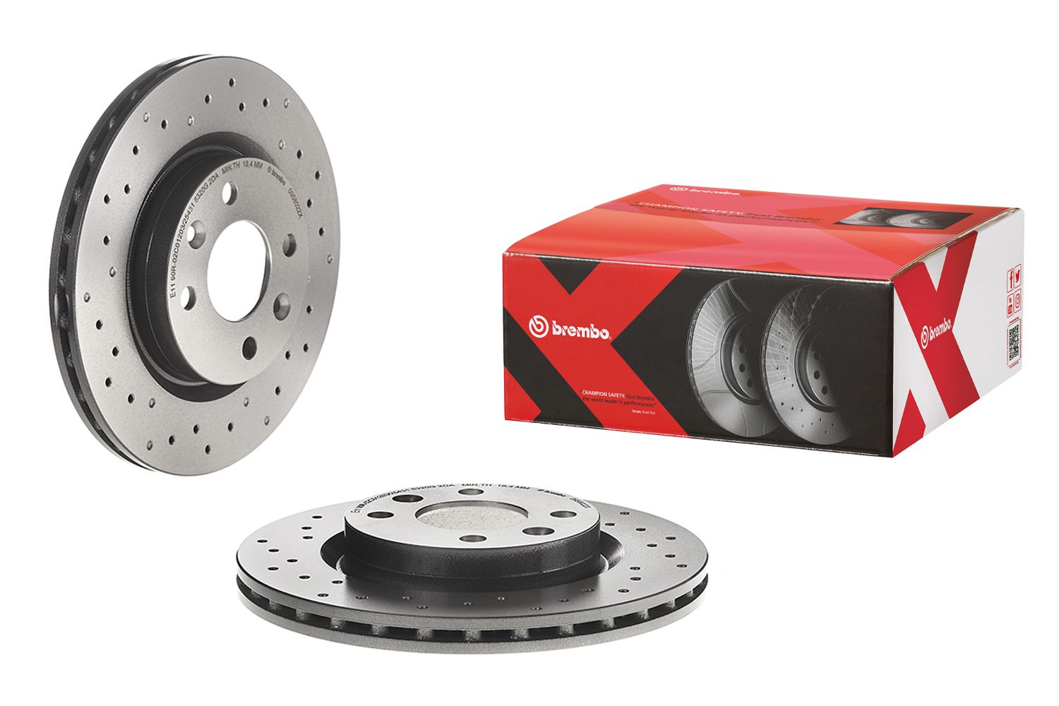 BREMBO 09.5802.2X - Bremsscheibe