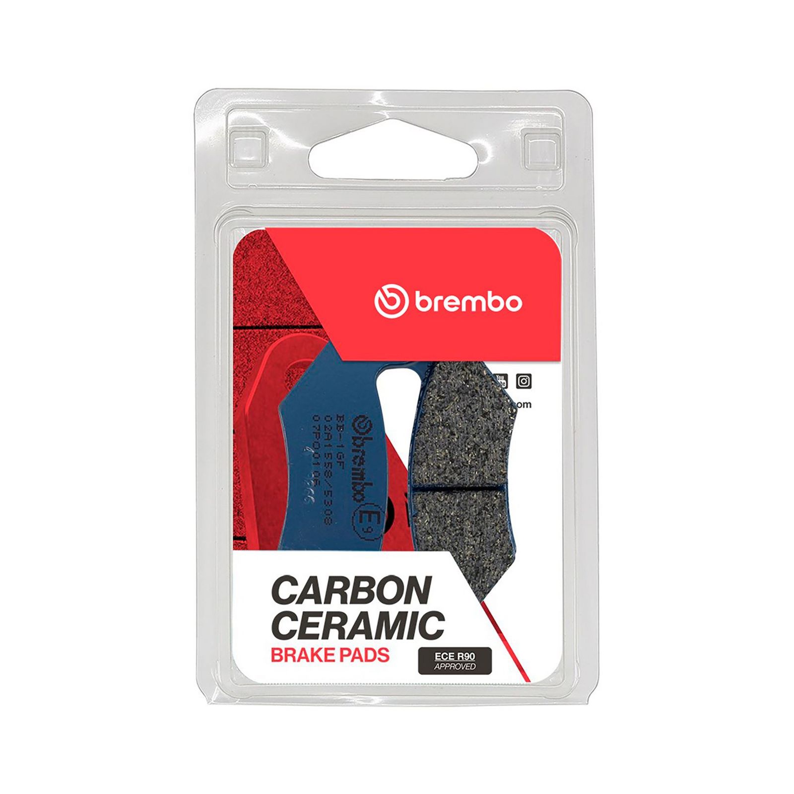 BREMBO 07PO0106 - Bremsbelagsatz, Scheibenbremse