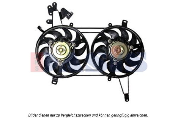 AKS DASIS 088090N - Lüfter, Motorkühlung