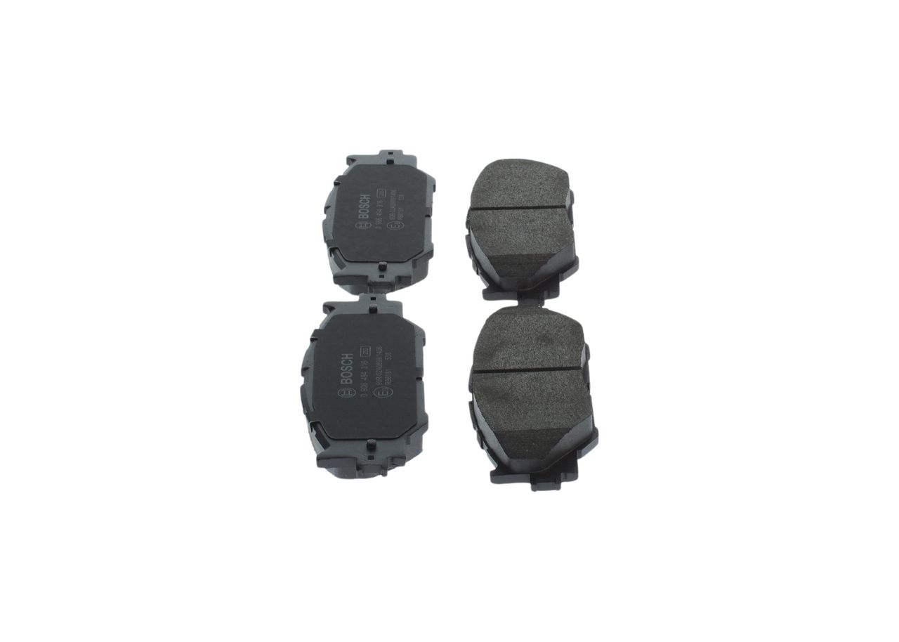 BOSCH 0 986 494 316 - Bremsbelagsatz, Scheibenbremse