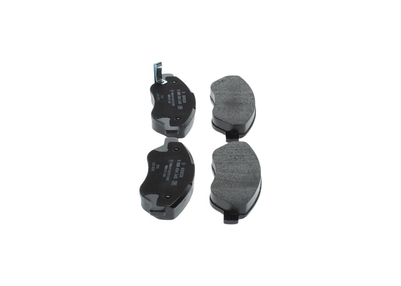 BOSCH 0 986 494 345 - Bremsbelagsatz, Scheibenbremse