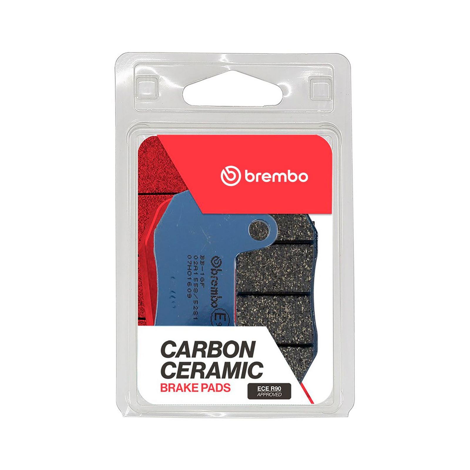 BREMBO 07HO1609 - Bremsbelagsatz, Scheibenbremse