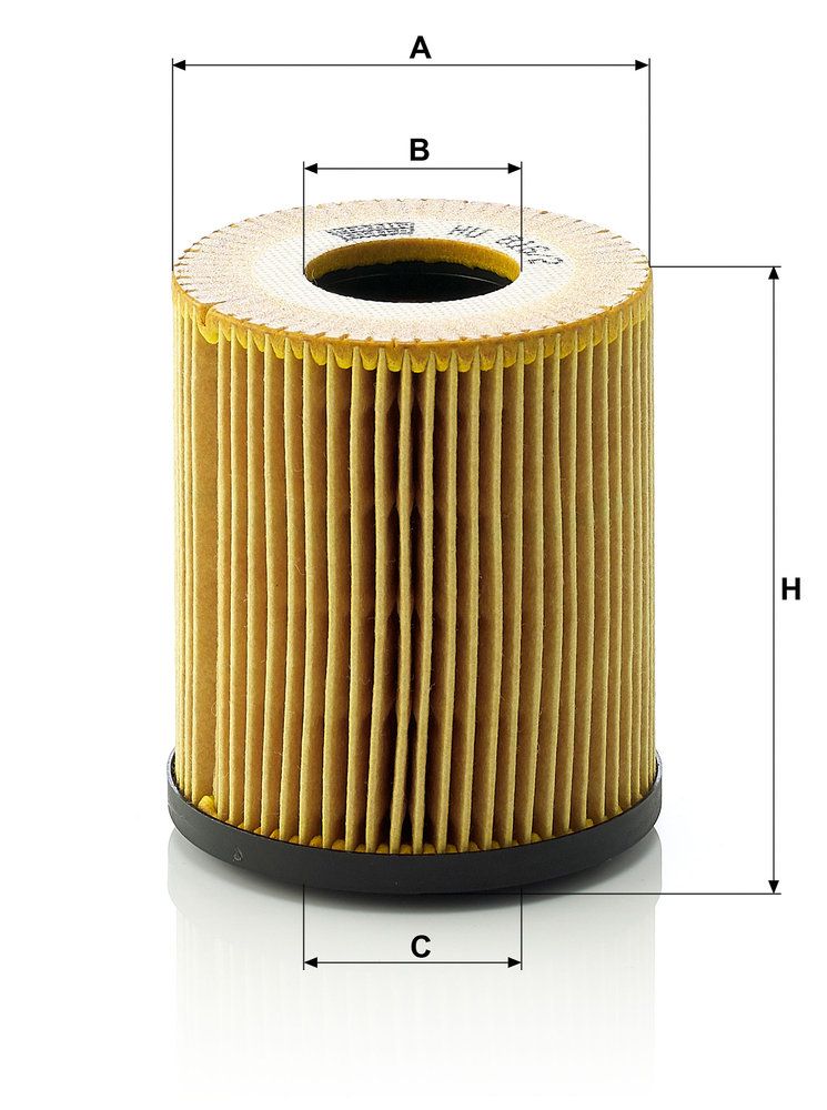 MANN-FILTER HU 816/2 x - Ölfilter
