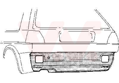 VAN WEZEL 5812136 - Heckwand