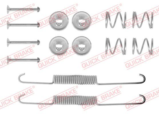 QUICK BRAKE 105-0586 - Zubehörsatz, Bremsbacken