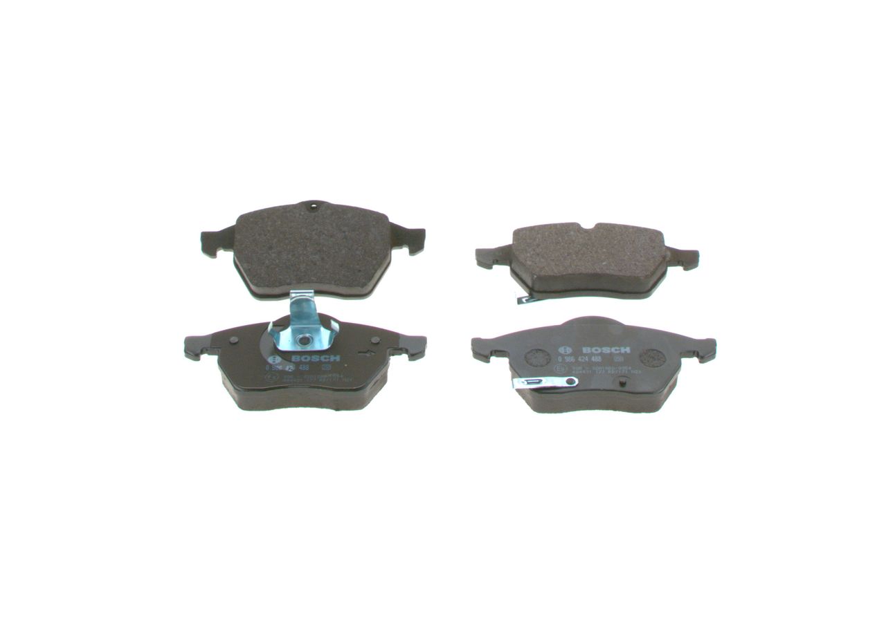 BOSCH 0 986 424 488 - Bremsbelagsatz, Scheibenbremse
