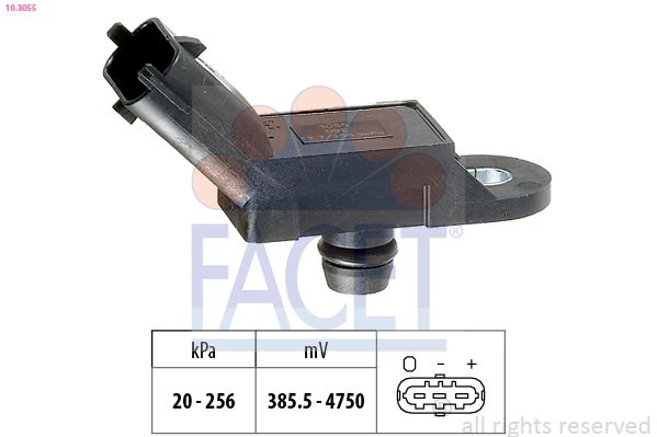 FACET 10.3055 - Luftdrucksensor, Höhenanpassung