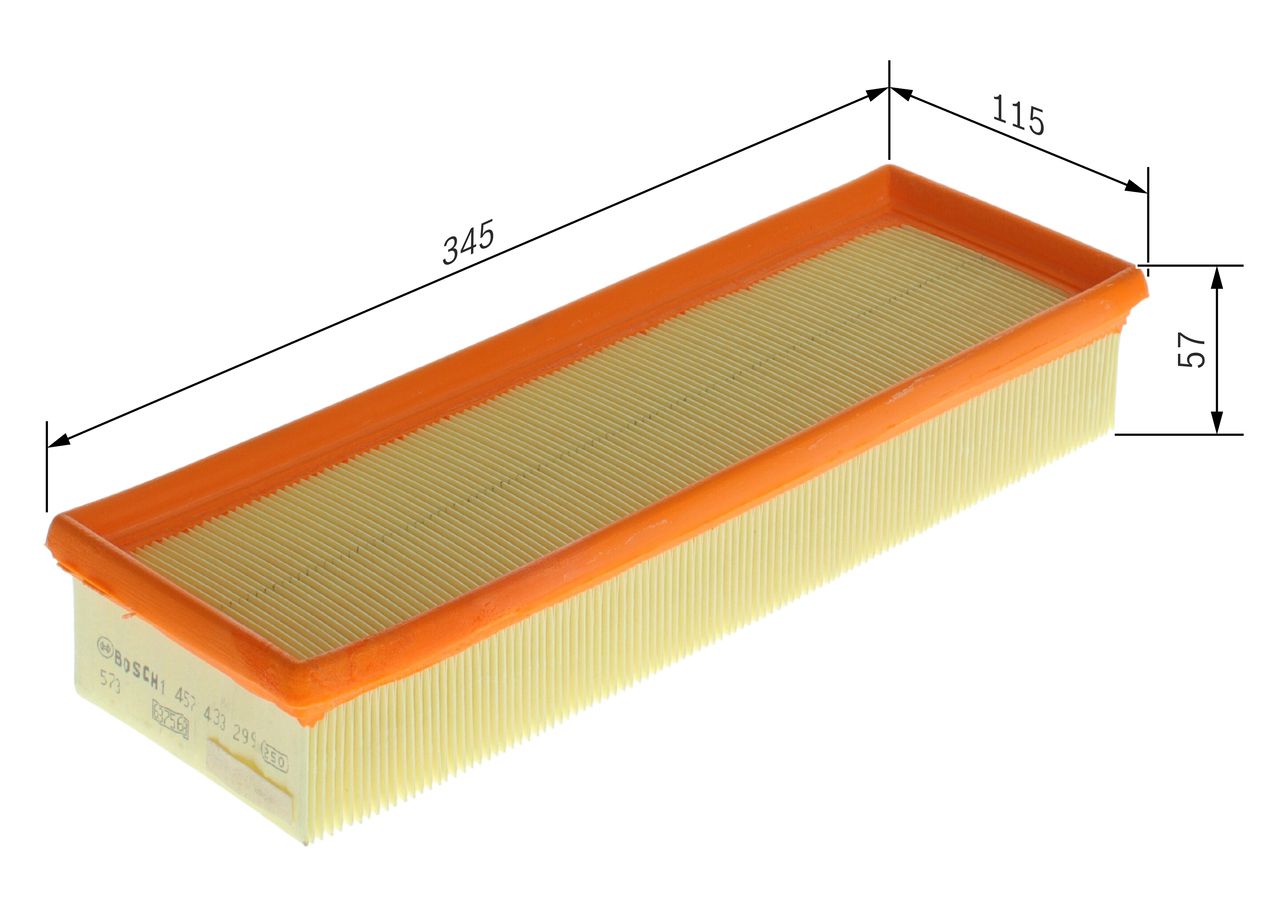 BOSCH 1 457 433 299 - Luftfilter
