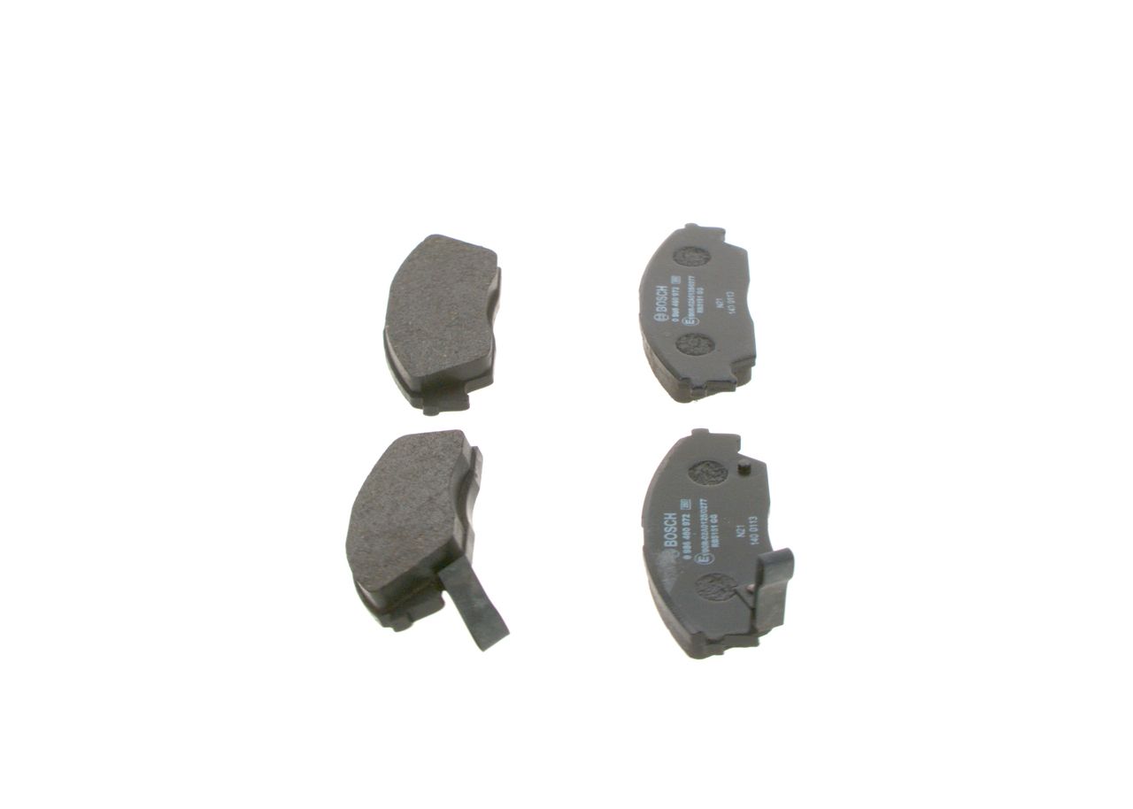 BOSCH 0 986 460 972 - Bremsbelagsatz, Scheibenbremse