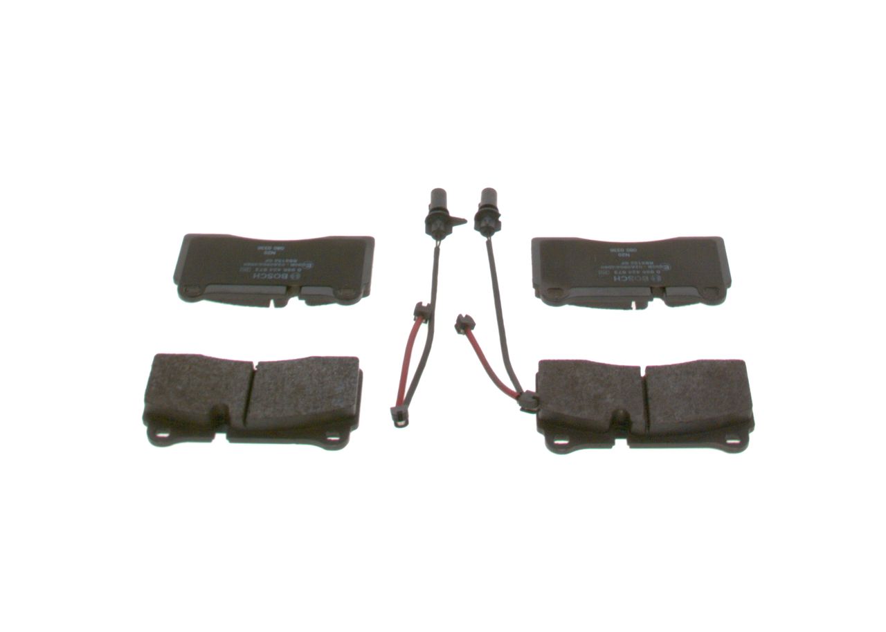 BOSCH 0 986 424 873 - Bremsbelagsatz, Scheibenbremse