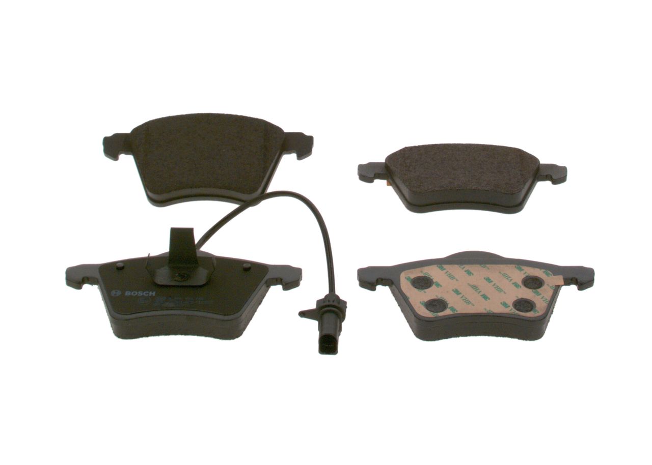 BOSCH 0 986 424 780 - Bremsbelagsatz, Scheibenbremse