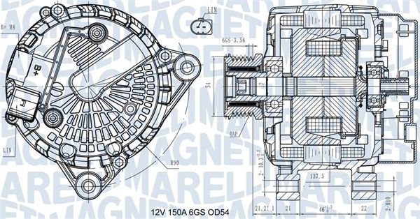 MAGNETI MARELLI 063731472410 - Generator