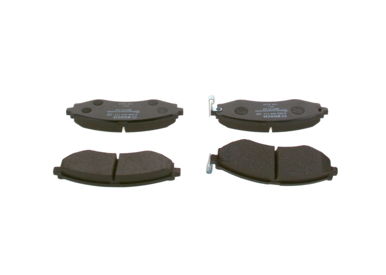 BOSCH 0 986 494 173 - Bremsbelagsatz, Scheibenbremse