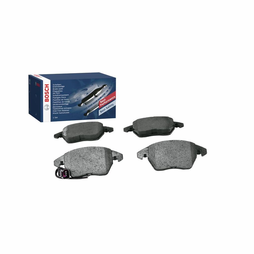 BOSCH 0 986 424 797 - Bremsbelagsatz, Scheibenbremse