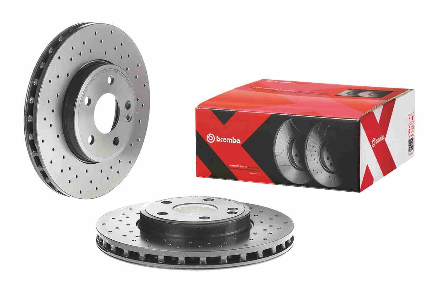 BREMBO 09.B344.4X - Bremsscheibe