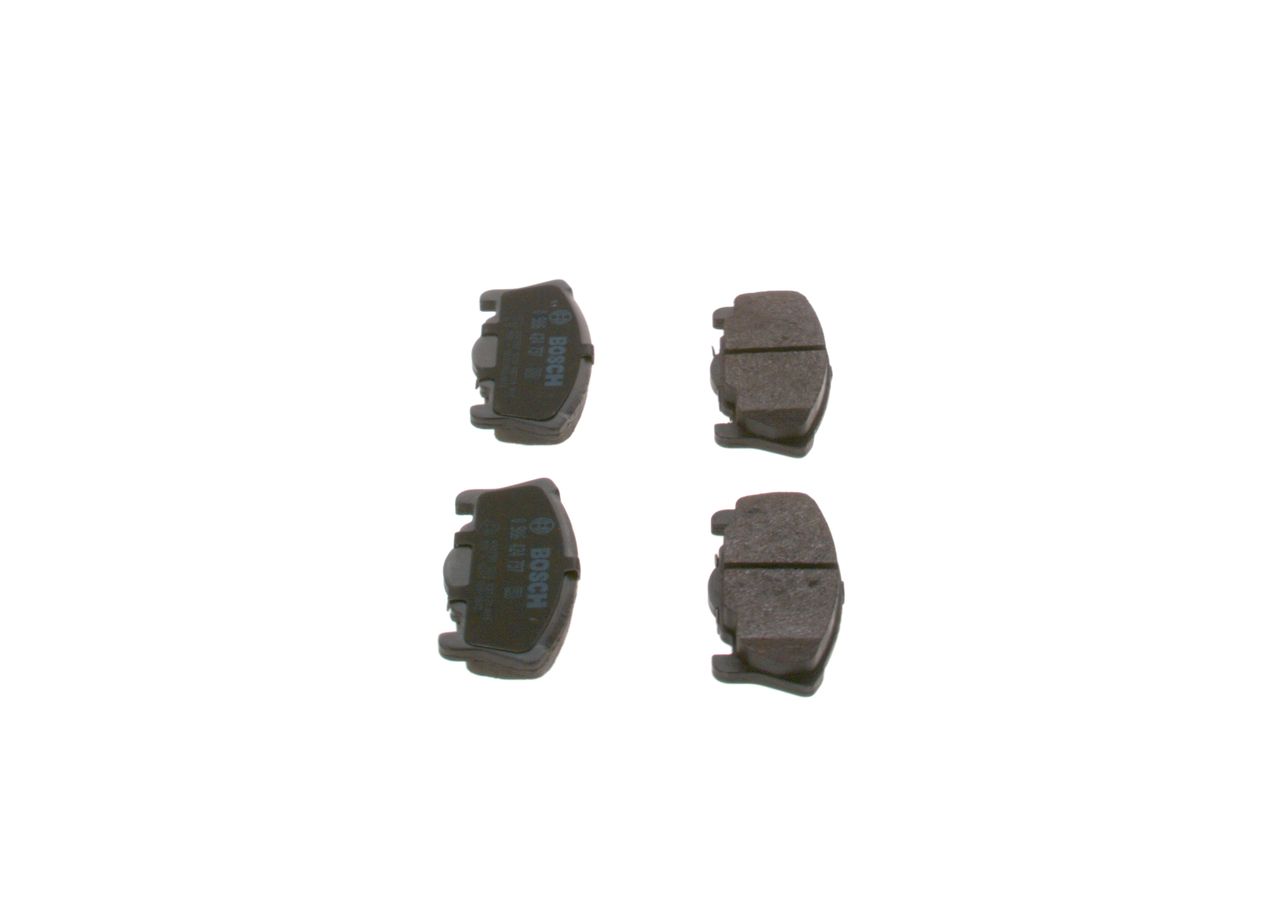 BOSCH 0 986 424 737 - Bremsbelagsatz, Scheibenbremse
