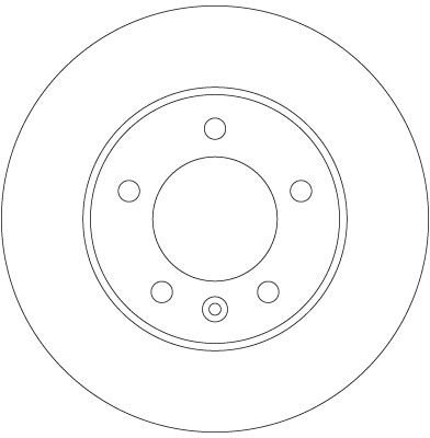 TRW DF6120 - Bremsscheibe