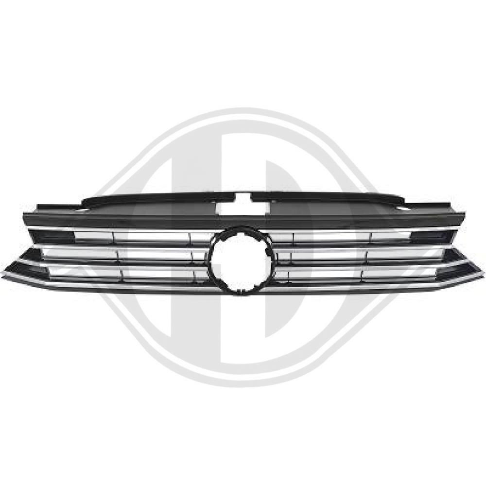 DIEDERICHS 2249040 - Kühlergitter