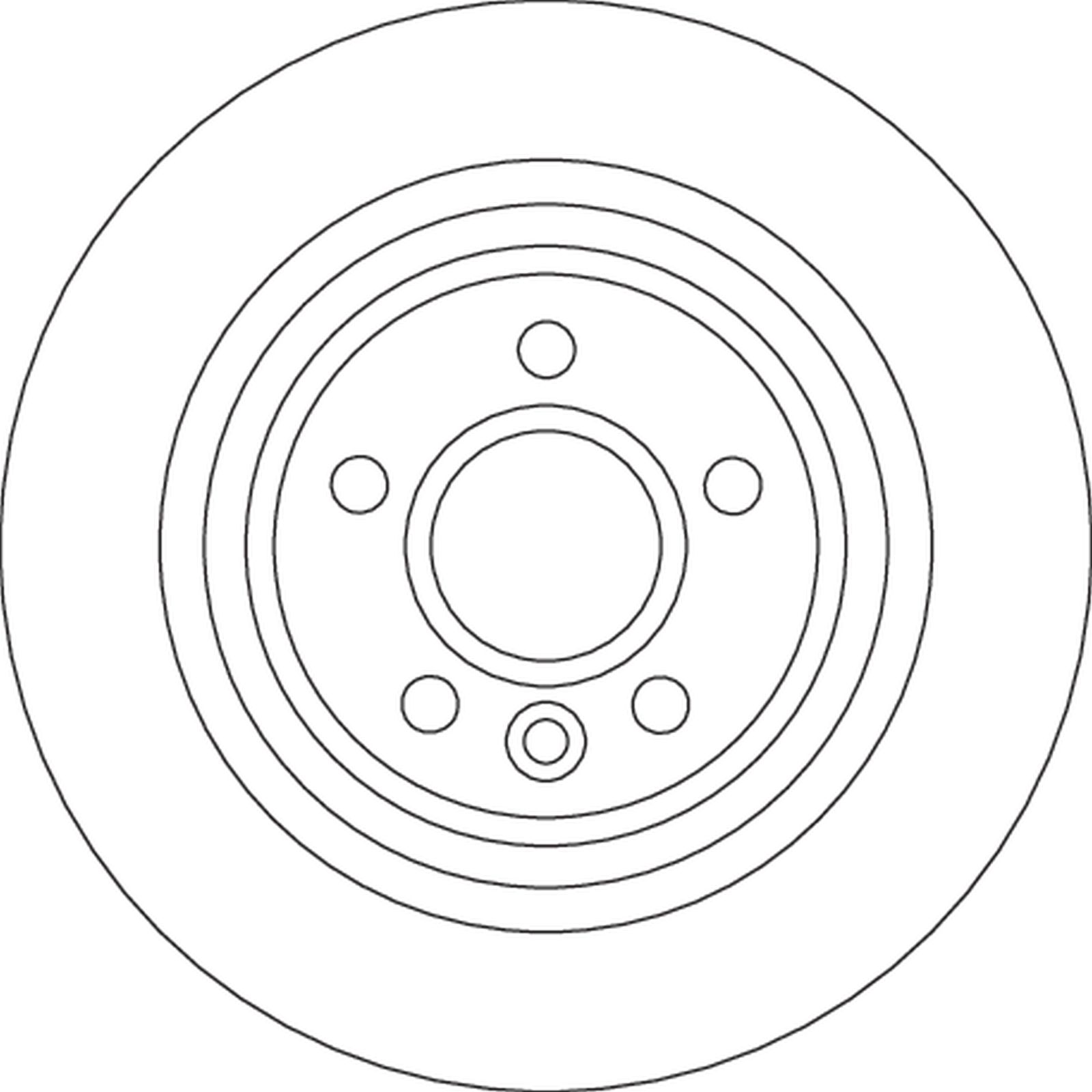 TRW DF4766 - Bremsscheibe