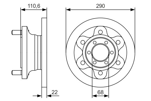 BOSCH 0 986 479 S95 - Bremsscheibe