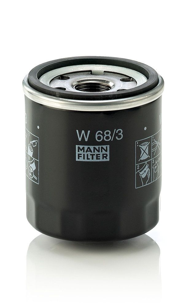 MANN-FILTER W 68/3 - Ölfilter