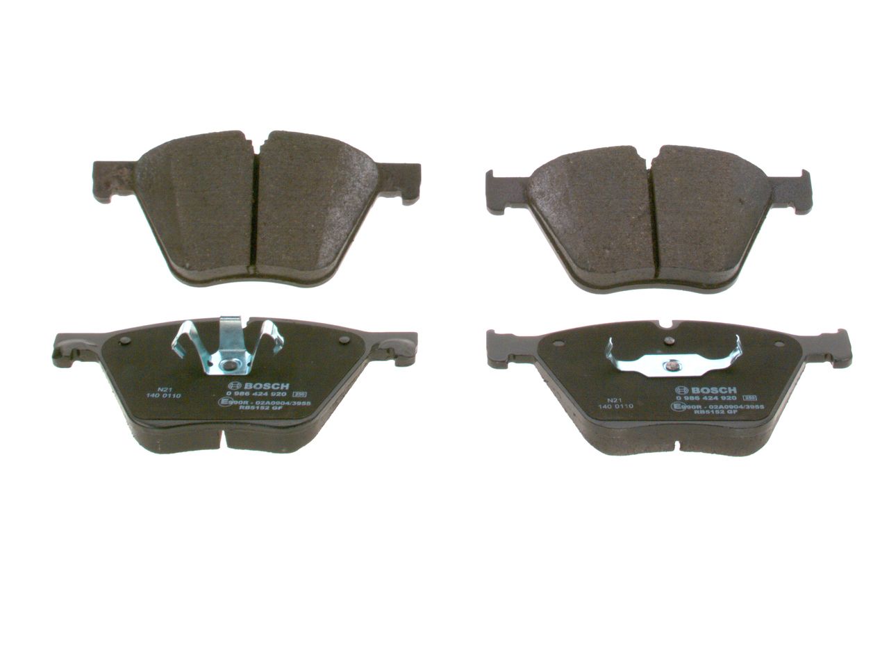 BOSCH 0 986 424 920 - Bremsbelagsatz, Scheibenbremse