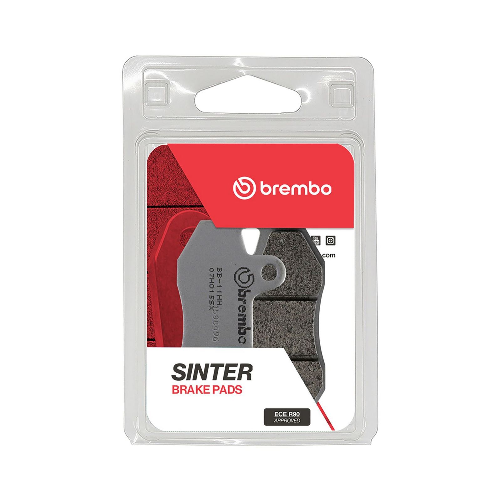 BREMBO 07HO15SX - Bremsbelagsatz, Scheibenbremse