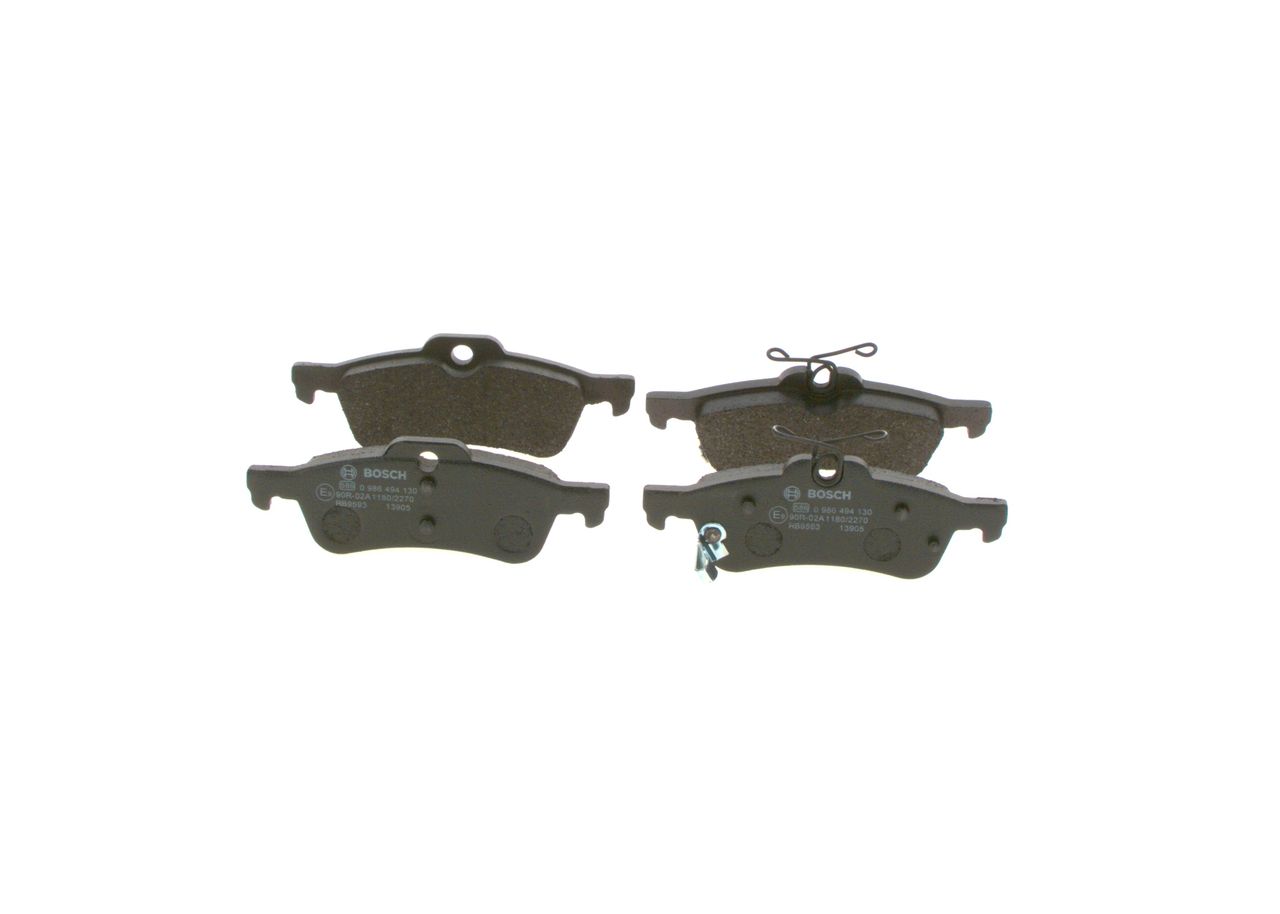 BOSCH 0 986 494 130 - Bremsbelagsatz, Scheibenbremse