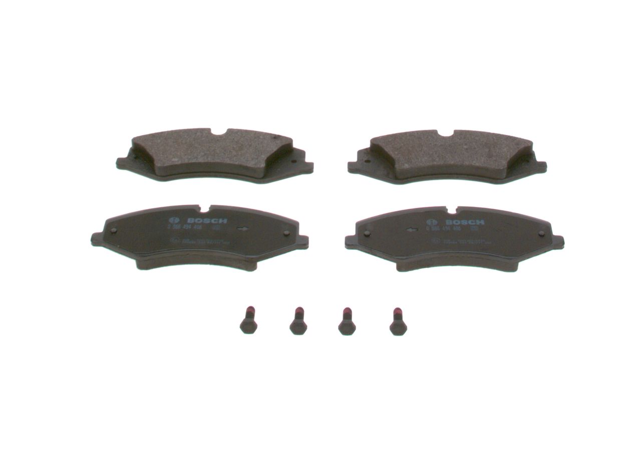 BOSCH 0 986 494 408 - Bremsbelagsatz, Scheibenbremse