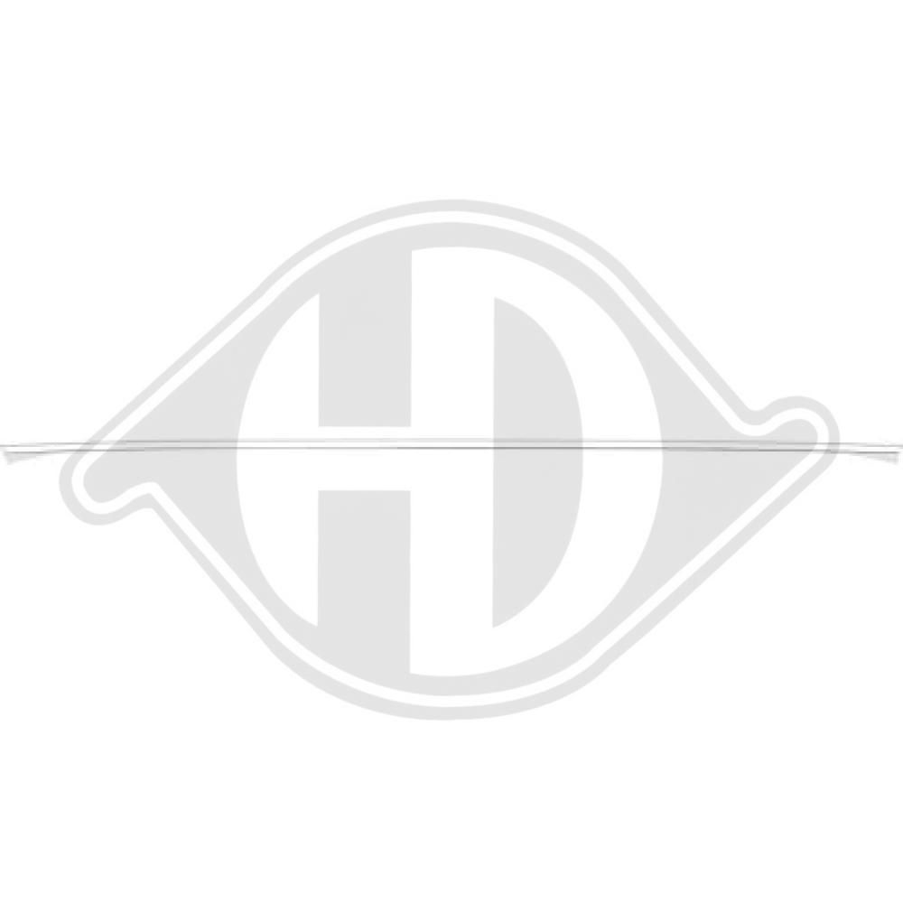 DIEDERICHS 1225266 - Zier-/Schutzleiste, Stoßfänger