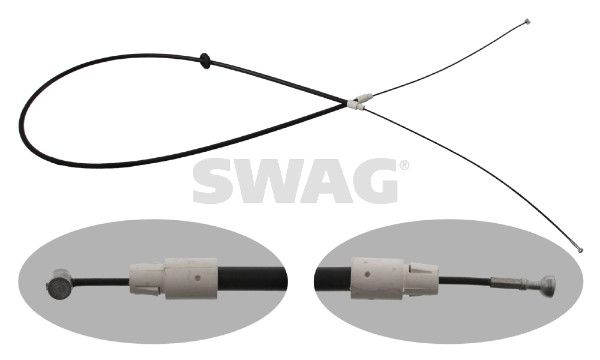 SWAG 10 93 4911 - Seilzug, Feststellbremse