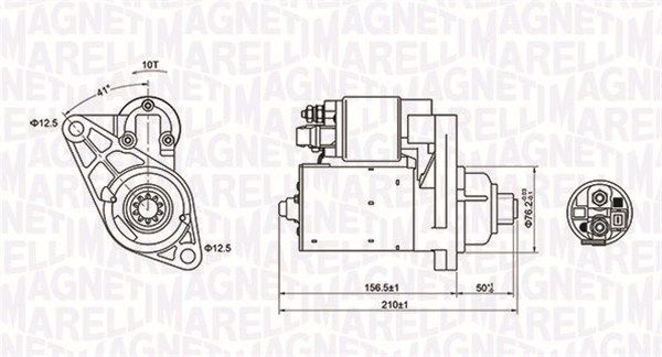 MAGNETI MARELLI 063721197010 - Starter