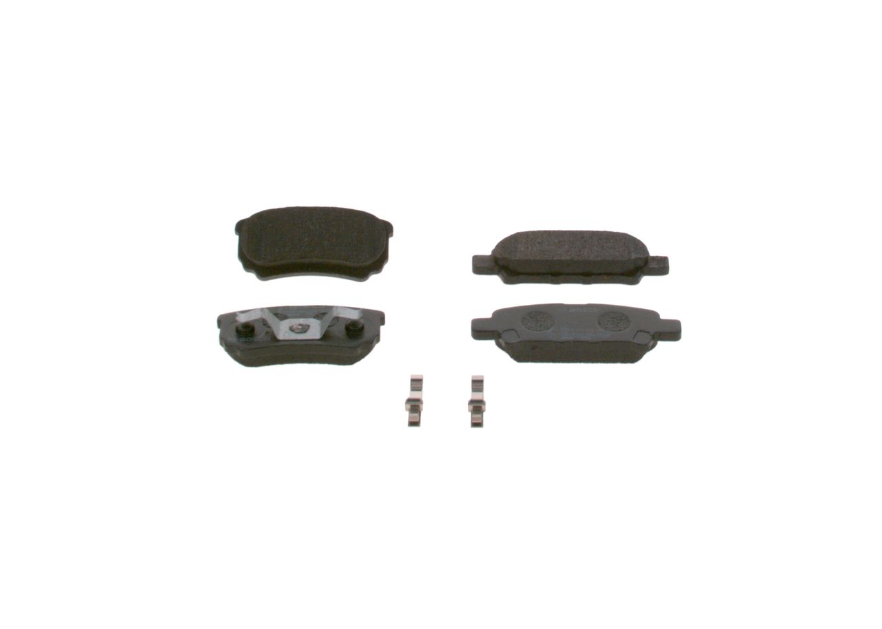 BOSCH 0 986 424 814 - Bremsbelagsatz, Scheibenbremse