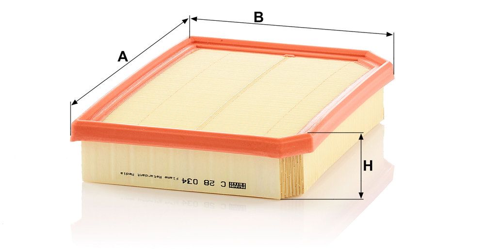 MANN-FILTER C 28 034 - Luftfilter