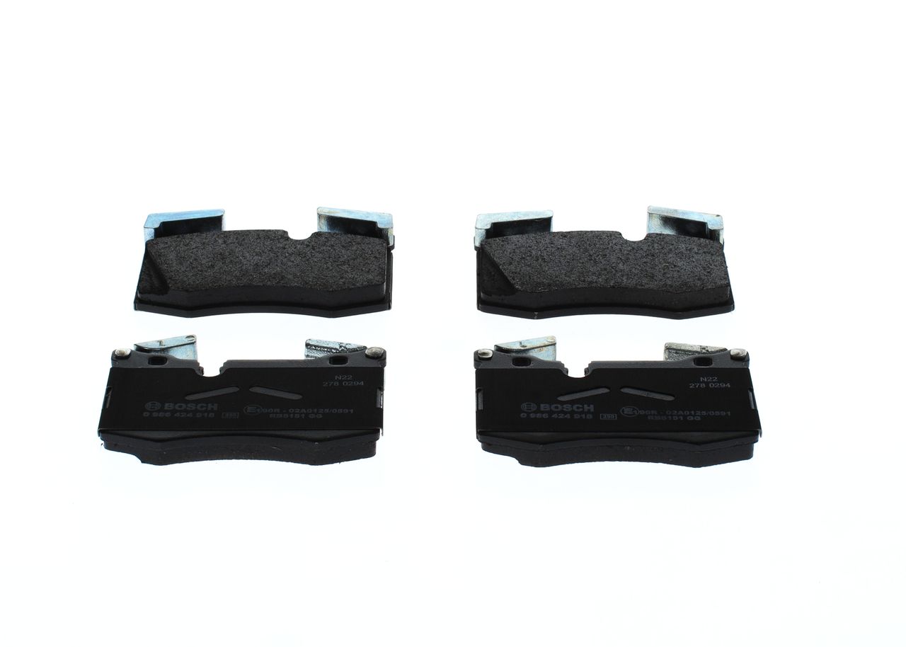 BOSCH 0 986 424 918 - Bremsbelagsatz, Scheibenbremse