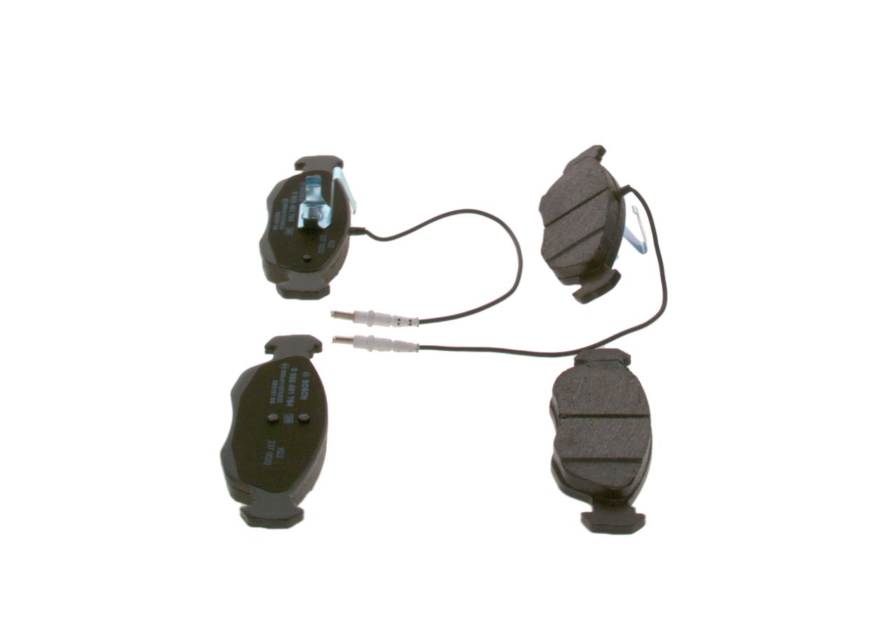 BOSCH 0 986 461 764 - Bremsbelagsatz, Scheibenbremse