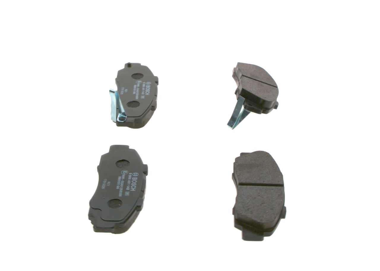 BOSCH 0 986 461 142 - Bremsbelagsatz, Scheibenbremse