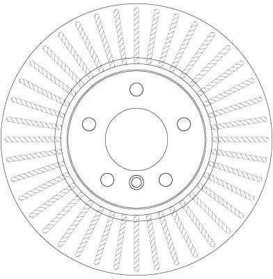TRW DF6220S - Bremsscheibe