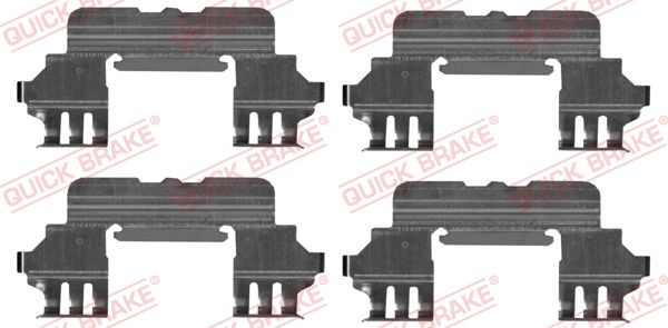 QUICK BRAKE 109-1860 - Zubehörsatz, Scheibenbremsbelag