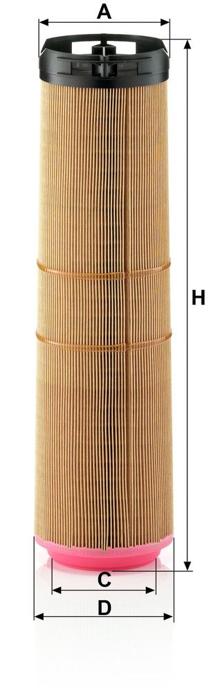 MANN-FILTER C 12 178/1 - Luftfilter