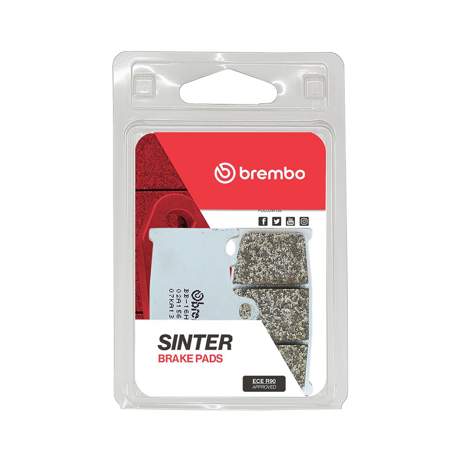 BREMBO 07KA13LA - Bremsbelagsatz, Scheibenbremse