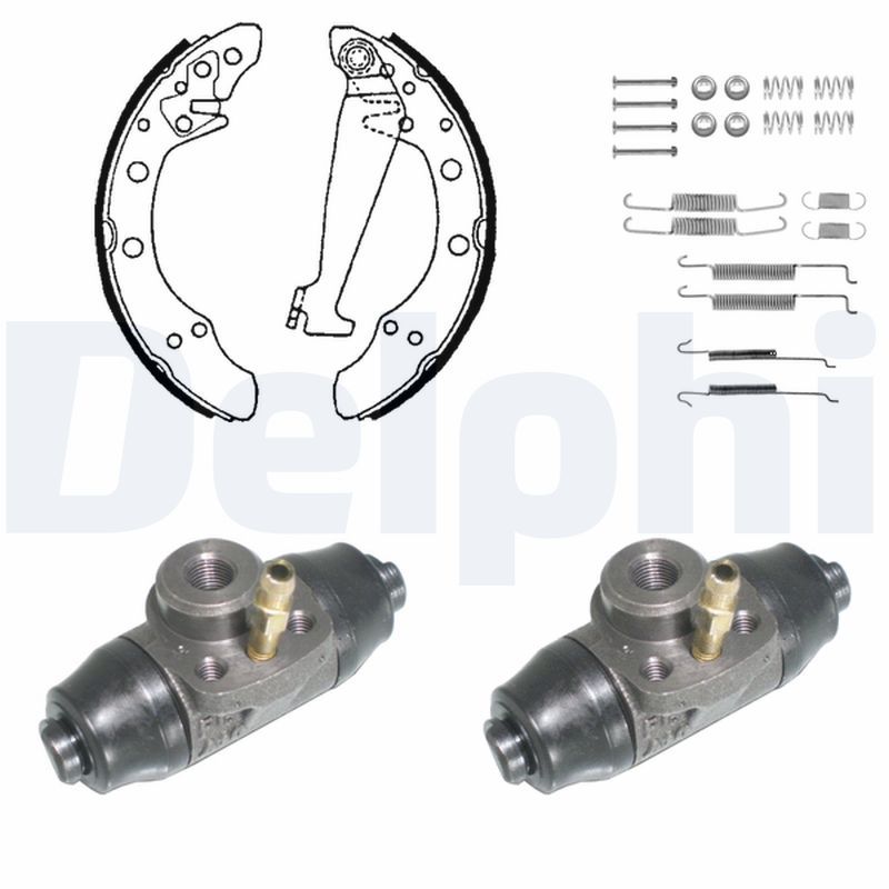 DELPHI KP850 - Bremsbackensatz